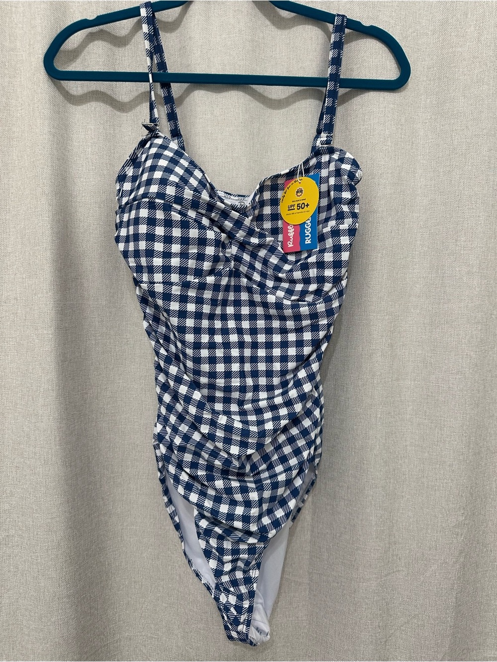 NWT woman’s one piece size large ruffle butts swim suit